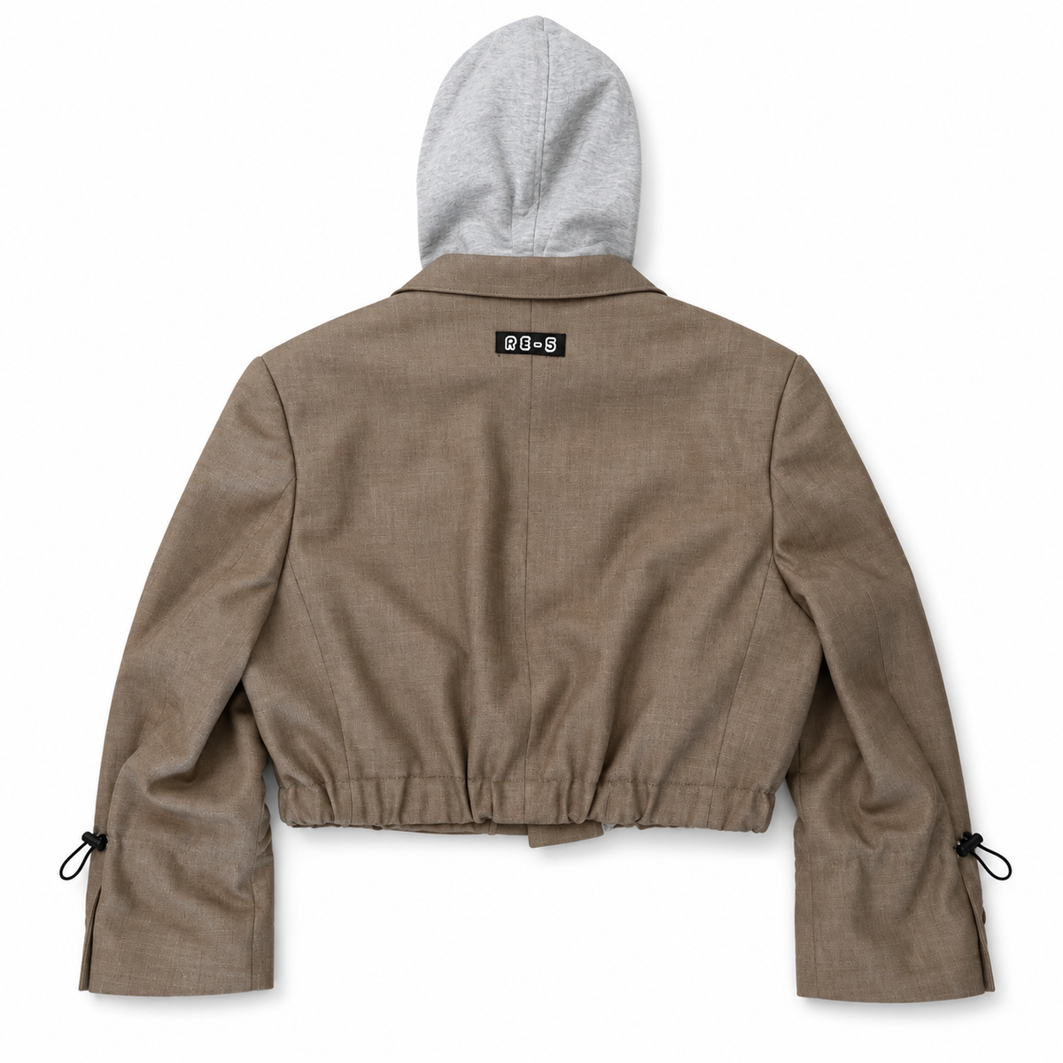 RE-BOMBER HOODED JACKET BEIGE (S-L)
