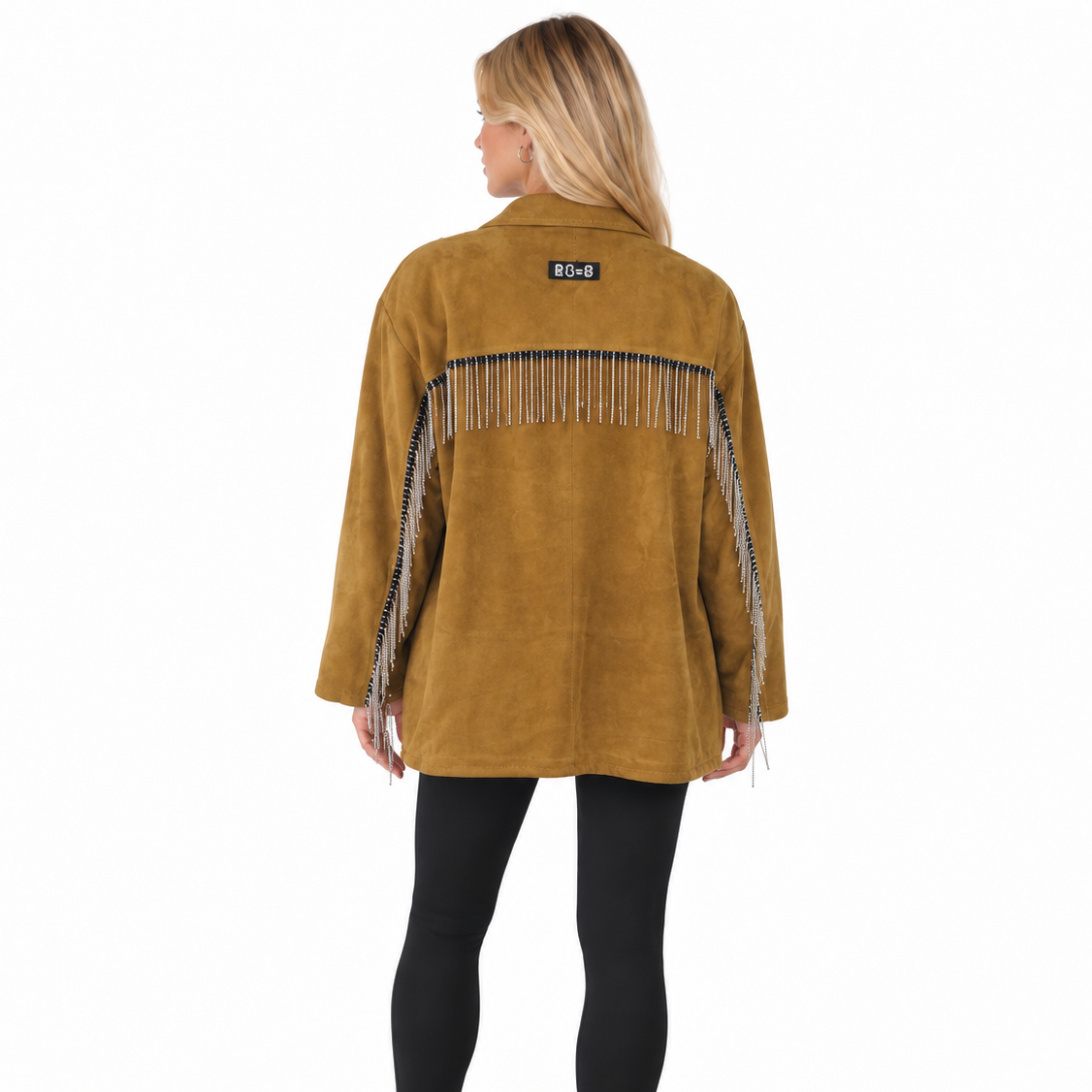 RE-SUÈDE FRINGE BLAZER (S-XL)