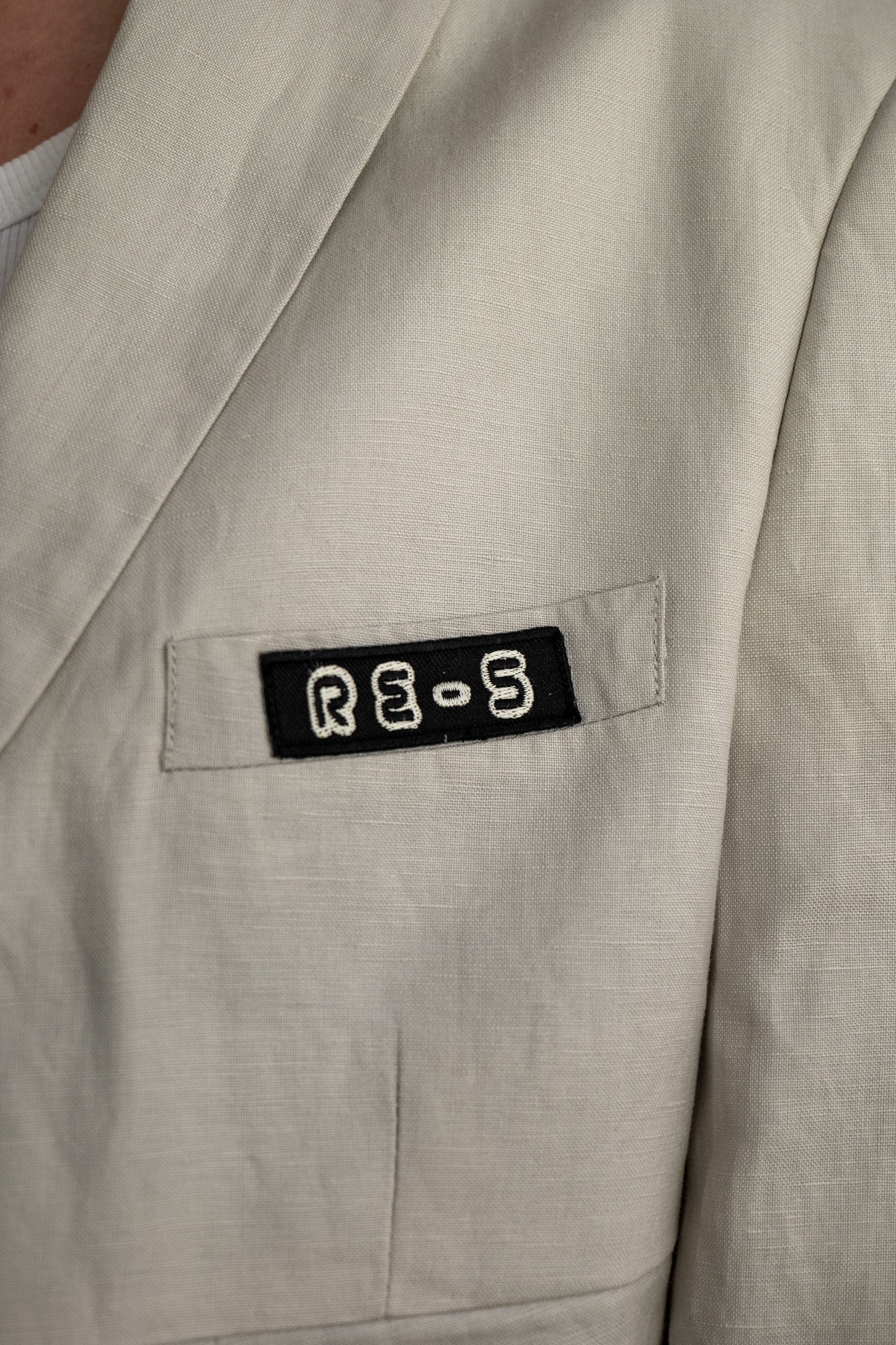 RE-CROPPED BLAZER BEIGE (S-XL)