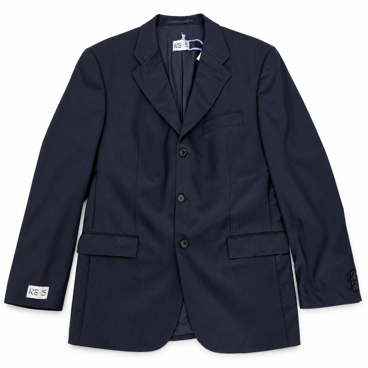 RE-ELASTICATED WAIST NAVY STRIPE