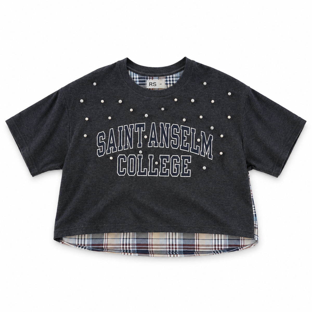 RE-T-SHIRT DARK GREY (S-L)