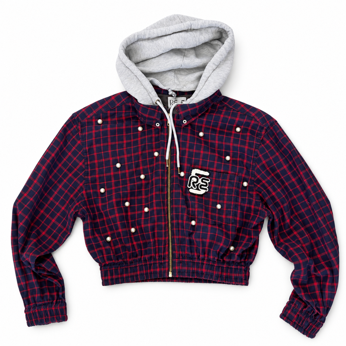 RE-BLOUSON JACKET NAVY RED (XS-M)