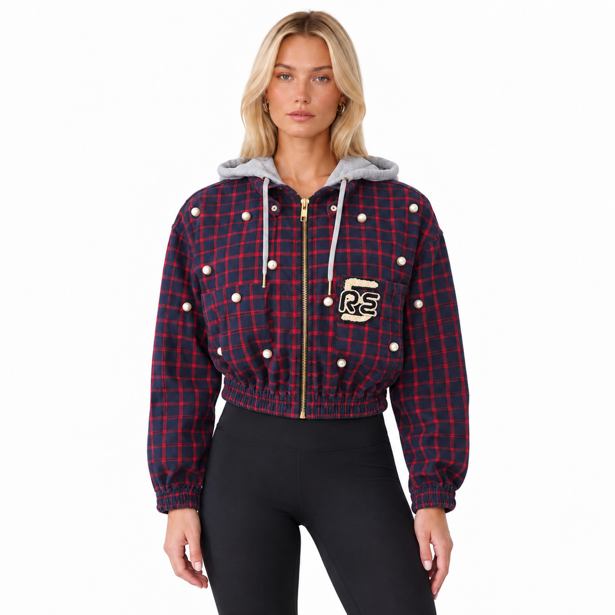 RE-BLOUSON JACKET NAVY RED (XS-M)