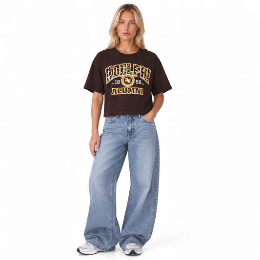 RE-T-SHIRT BROWN (S-L)