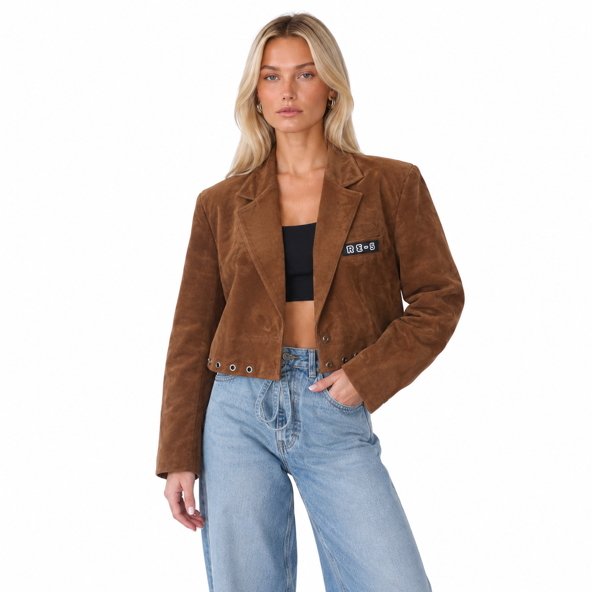 RE-2IN1 SUEDE BLAZER (XS-L)