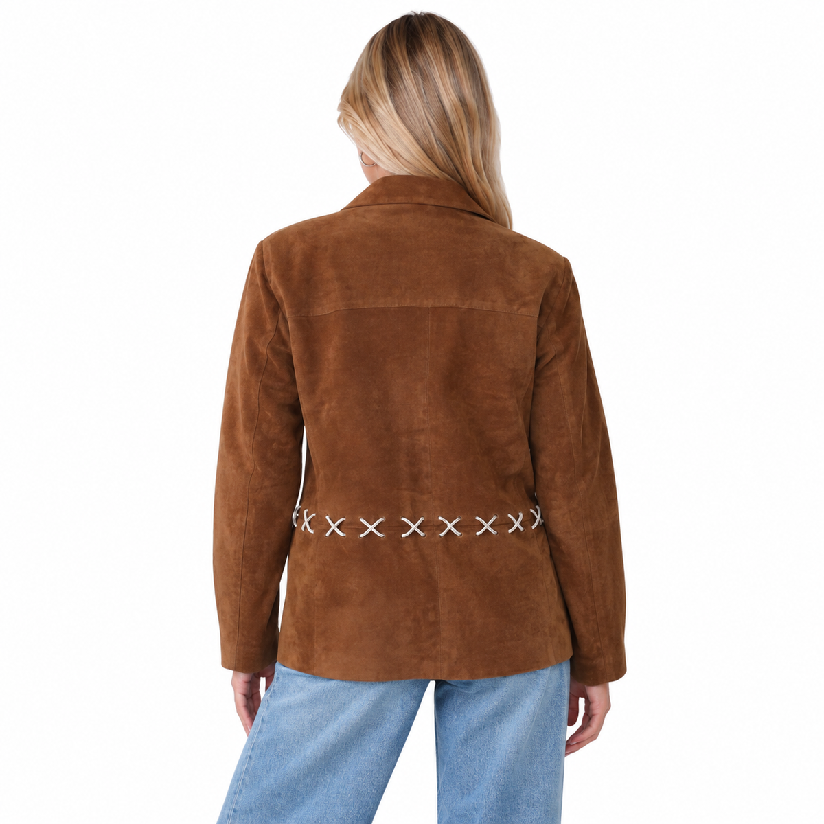 RE-2IN1 SUEDE BLAZER (XS-L)