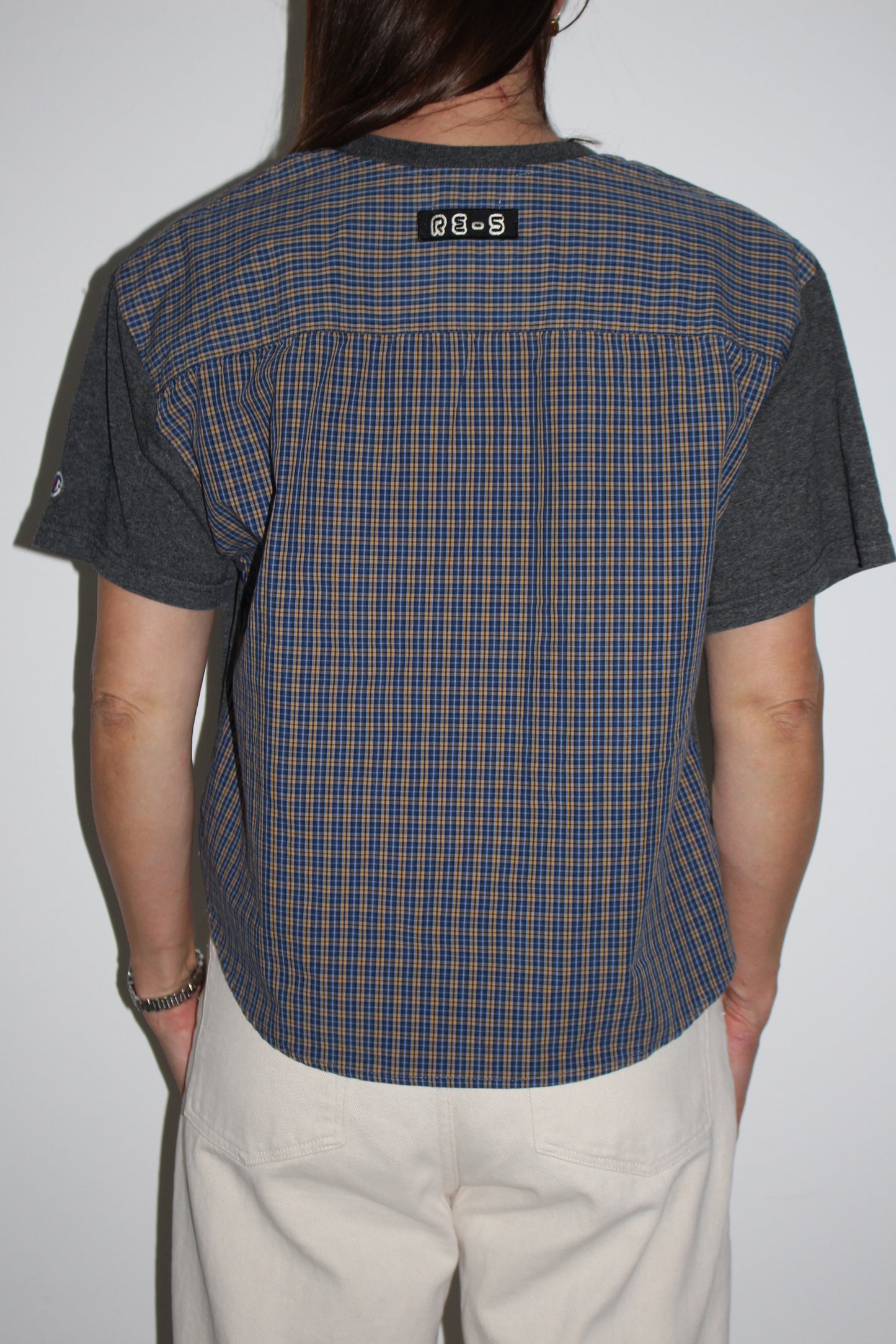RE-T-SHIRT DARK GREY (XS-L)