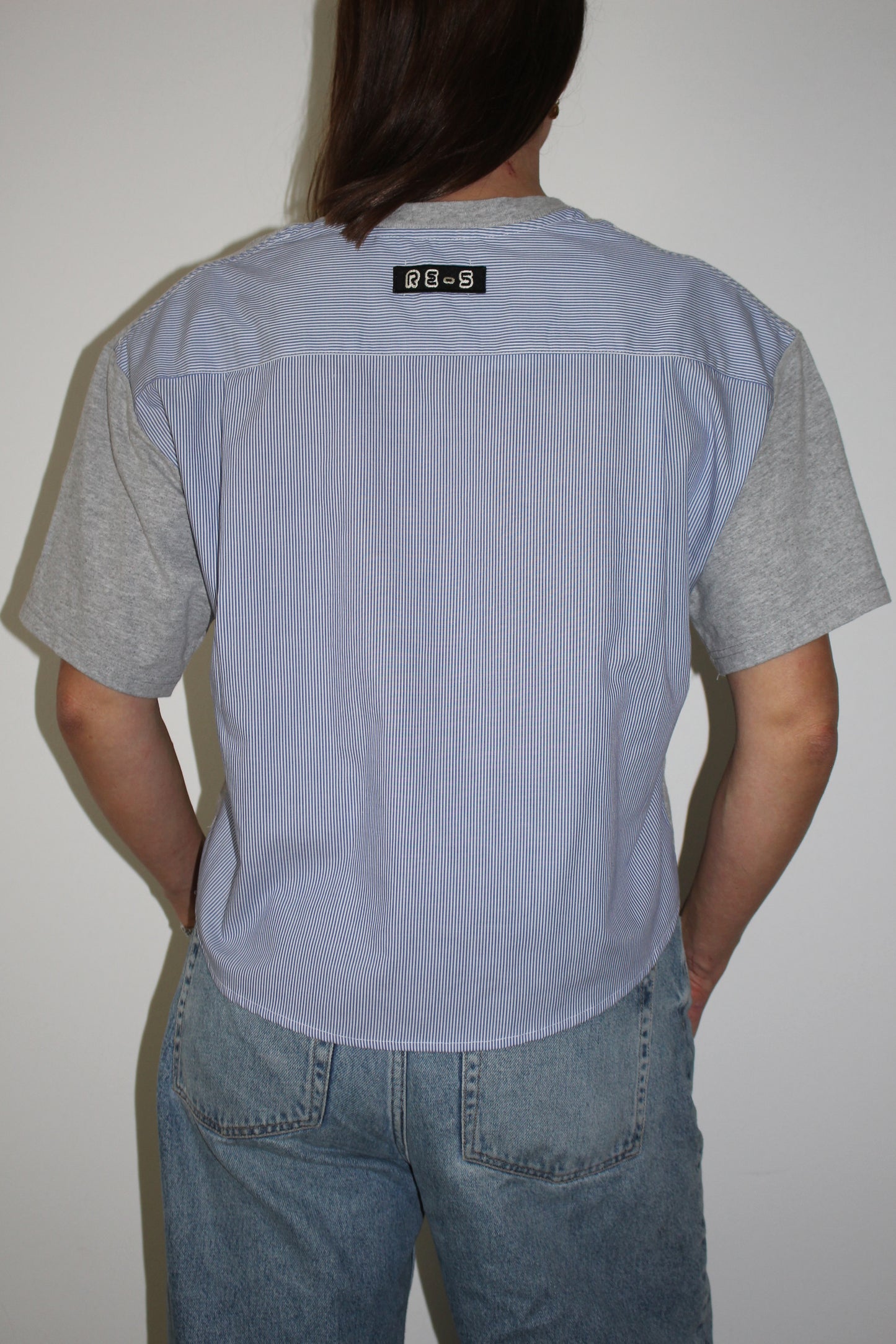 RE-T-SHIRT LIGHT GREY (XS-L)